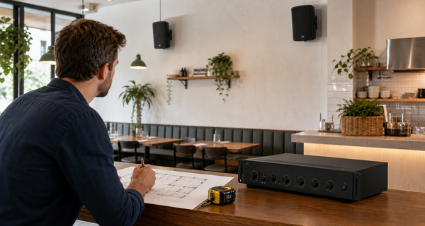 CCF Audio restaurant background music system planning