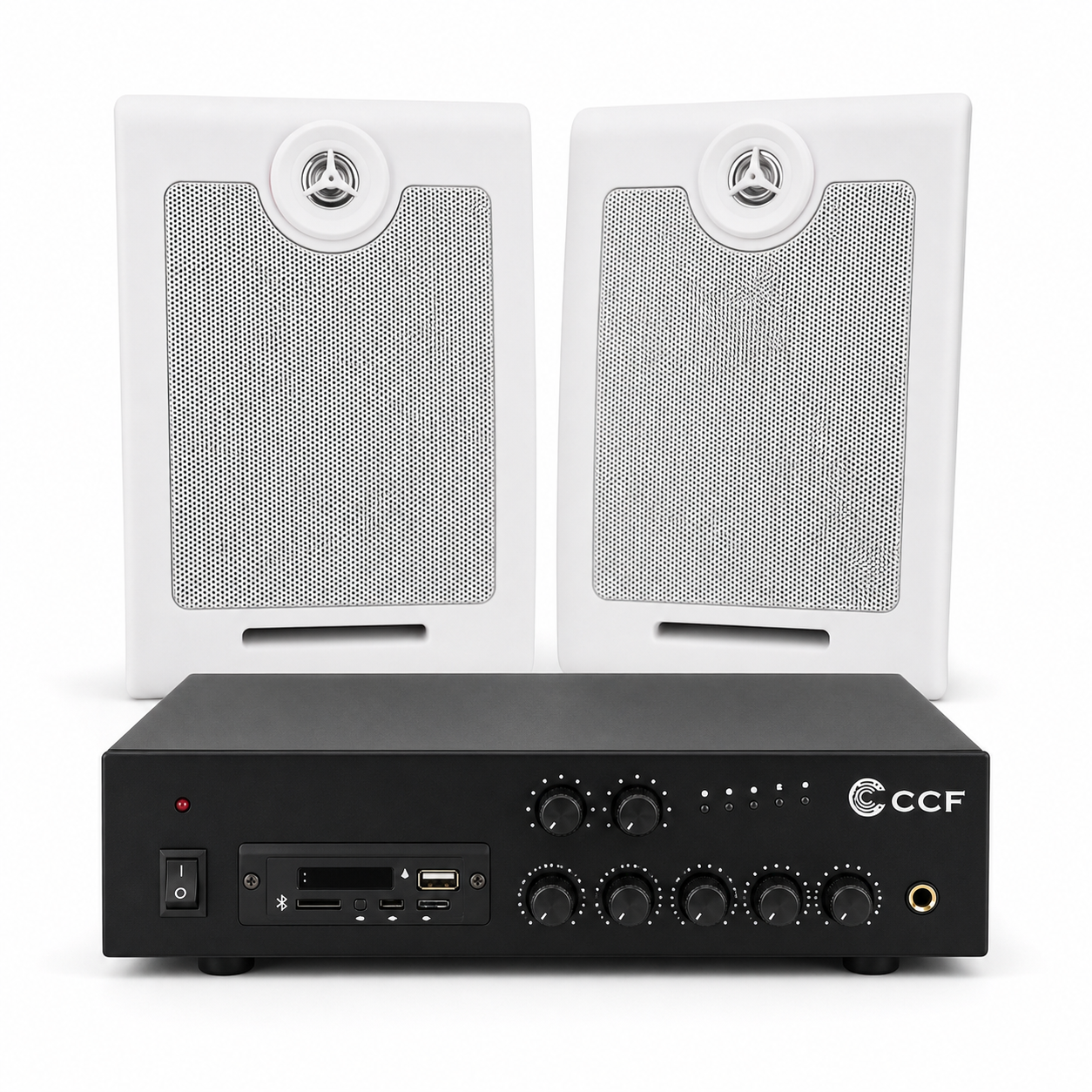 CCF PA System Set with 6.5 inch Wall Speakers natural main image