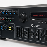 CCF 2 Channel Bluetooth Home Karaoke Amplifier natural gallery image 3