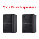 CCF 10 inch Crisp Sound Karaoke Speaker 2 pcs