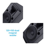 CCF 10 inch Crisp Sound Karaoke Speaker 2 pcs