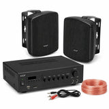 CCF 2/3/5 Zone PA System Set with 4 inch Wall Speakers 10 Speaker Set