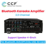 CCF 2 Channel Bluetooth Home Karaoke Amplifier original gallery image 7