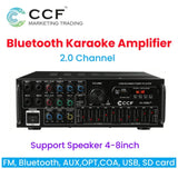 CCF 2 Channel Bluetooth Home Karaoke Amplifier variant image 1