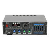 CCF 2 Channel Bluetooth Karaoke Amplifier With Display