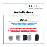 CCF 5 Zone Bluetooth PA Amplifier 70V/100V RMS 650W