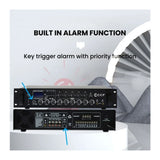 CCF 5 Zone Bluetooth PA Amplifier 70V/100V RMS 500W