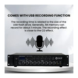 CCF 5 Zone Bluetooth PA Amplifier 70V/100V RMS 650W