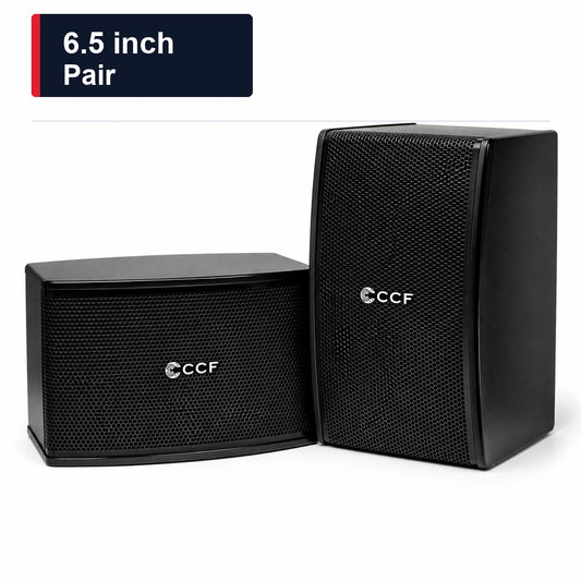 CCF 6.5 inch Passive Karaoke Speaker Pair