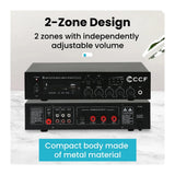 CCF 60W 2 Zone Bluetooth PA Amplifier prepared gallery image 4