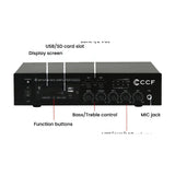 CCF 60W 2 Zone Bluetooth PA Amplifier prepared gallery image 6