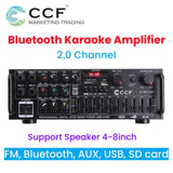 CCF High-Power Bluetooth Stereo Amplifier 10-Band EQ variant image 1