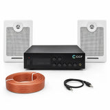 CCF PA System Set with 6.5 inch Wall Speakers 3 Speaker Set