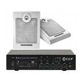 CCF PA System Set with 6.5 inch Wall Speakers 3 Speaker Set
