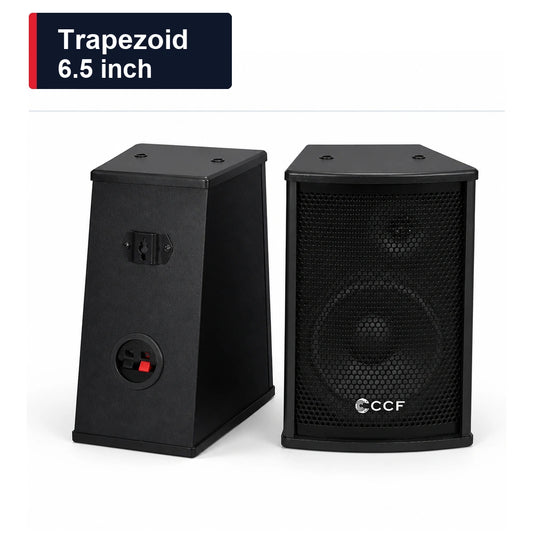 CCF Trapezoid 6.5 inch Passive Karaoke Speaker Pair
