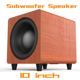 CCF 10 inch Active Subwoofer Speaker 2.1 Channel Maple-4
