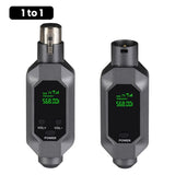 CCF 2.4G XLR Wireless Microphone Converter 1 to 1-2