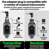 CCF 2.4G XLR Wireless Microphone Converter 1 to 2-5