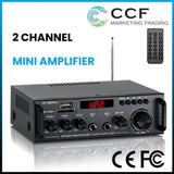 CCF 298 PRO 2 Channel Mini Bluetooth Karaoke Amplifier-3