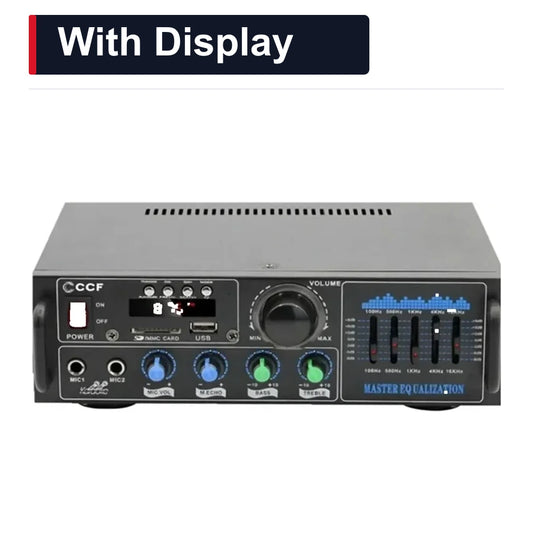 CCF 2 Channel Bluetooth Karaoke Amp With Display-1
