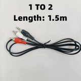 CCF 3.5mm to 2RCA Audio Cable 1.5m-2