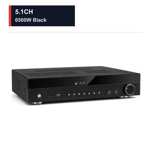 CCF 5.1CH Optical Coaxial Karaoke Amplifier 6500W-Black-1