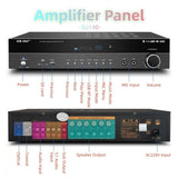 CCF 5.1CH Optical Coaxial Karaoke Amplifier 6500W-Black-7