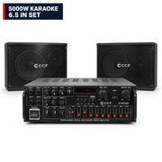 CCF 5000W 2CH Karaoke Set with 6.5 inch Speakers-1