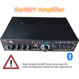 CCF 6.5 inch 2CH Karaoke Speaker Amplifier Set No Microphones-11