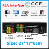 CCF 6.5 inch 2CH Karaoke Speaker Amplifier Set No Microphones-5