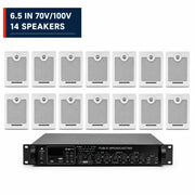 CCF 6.5 inch 70V 100V PA System 14 Speakers-1
