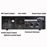 CCF 6000W 4 Channel Optical Coaxial Karaoke Power Amplifier-10