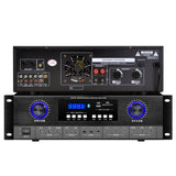 CCF 6000W 4 Channel Optical Coaxial Karaoke Power Amplifier-2