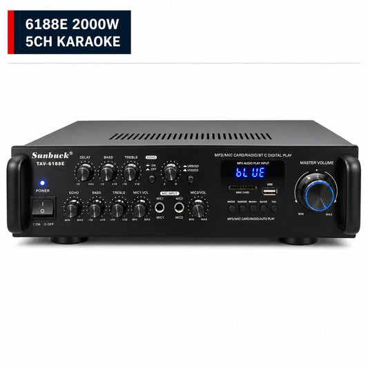 CCF 6188E 2000W 5CH Karaoke Amplifier-1