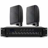 CCF 70V 110V 5 inch Wall Speaker PA System Set 2 Speakers-2
