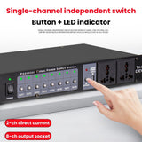 CCF 8+2 Channel Professional Power Sequencer-10