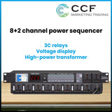 CCF 8+2 Channel Professional Power Sequencer-3