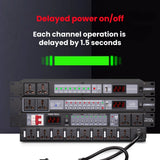 CCF 8+2 Channel Professional Power Sequencer-7
