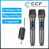 CCF 8 inch 5CH Karaoke Speaker Amplifier Set No Microphones-8
