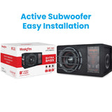 CCF 8 inch Car Active Subwoofer 12V-6