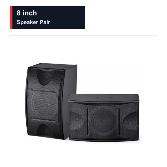 CCF 8 inch Passive Karaoke Speaker Pair-1