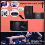 CCF 8 inch Passive Karaoke Speaker Pair-7