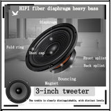 CCF 8 inch Passive Karaoke Speaker Pair-8