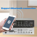 CCF BK-60USB Style 60W 2 Zone Bluetooth PA Amplifier 70V 100V-4