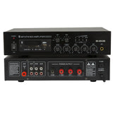 CCF BK-60USB Style 60W 2 Zone Bluetooth PA Amplifier 70V 100V-8