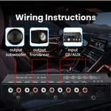 CCF Car 4-Band Parametric Equalizer with Mic Input-10