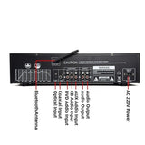 CCF EQ-8000 20-Band Graphic Equalizer Bluetooth Optical Coaxial-5