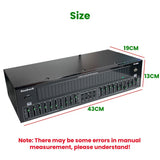 CCF EQ-8000 20-Band Graphic Equalizer Bluetooth Optical Coaxial-6