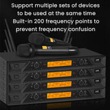 CCF Professional UHF Wireless Microphone Upgrade-11