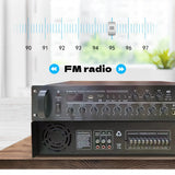 CCF SP-FM Panel 3 Zone Echo Bluetooth PA Amplifier 70V 100V RMS 100W-5